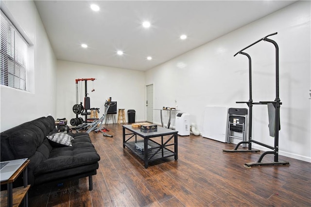 2017 Knollwood Dr, Mobile, AL 36609 - living room with wood finished floors and recessed lighting