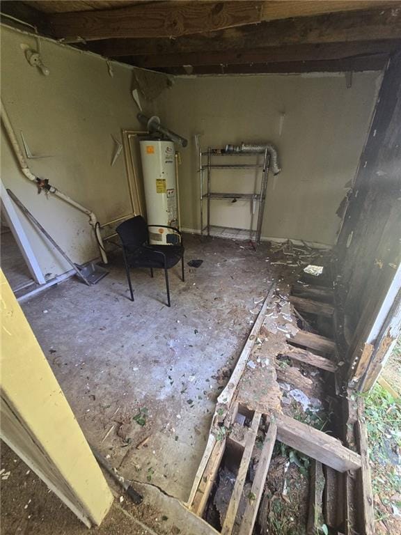 3511 Keeling Rd, Mobile, AL 36605 - misc room featuring water heater