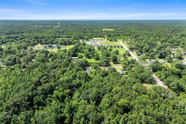 8520 Lebaron Ave W, Citronelle, AL 36522 - aerial view of property's location featuring a heavily wooded area
