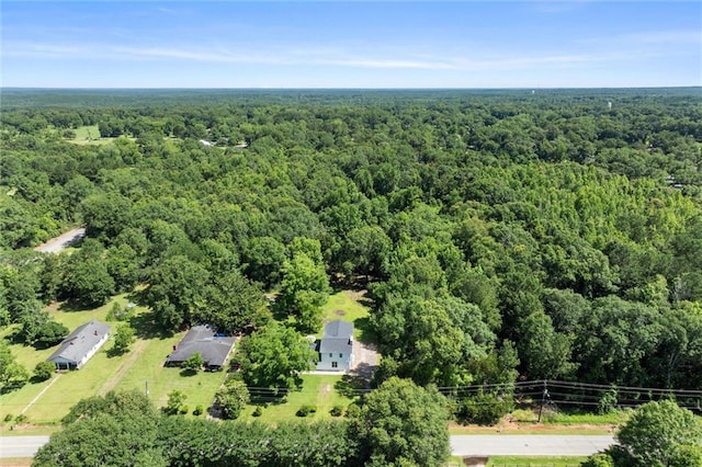8520 Lebaron Ave W, Citronelle, AL 36522 - aerial view of a heavily wooded area