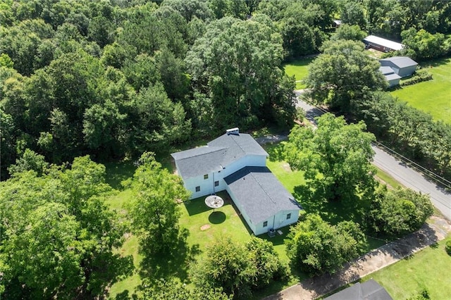 8520 Lebaron Ave W, Citronelle, AL 36522 - view from above of property featuring a heavily wooded area