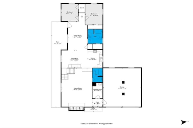 8520 Lebaron Ave W, Citronelle, AL 36522 - view of home floor plan