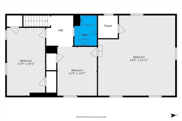 8520 Lebaron Ave W, Citronelle, AL 36522 - view of floor plan / room layout