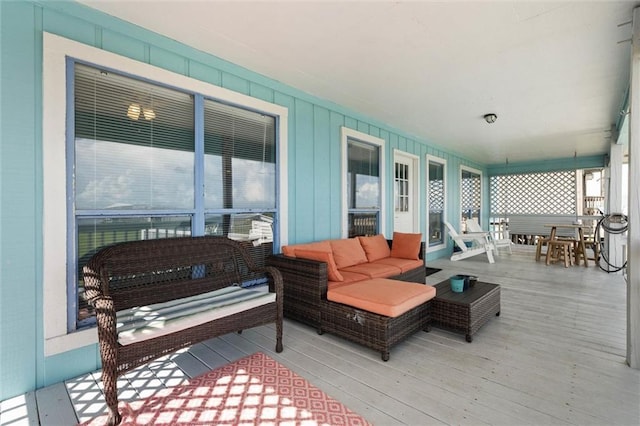 2528 Bridgeview Dr, Dauphin Island, AL 36528 - view of deck