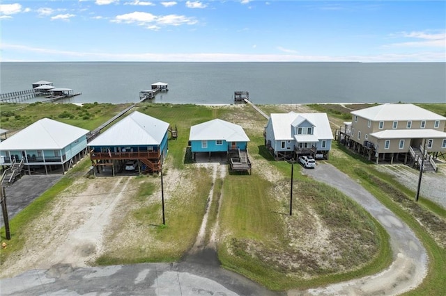 2528 Bridgeview Dr, Dauphin Island, AL 36528 - drone / aerial view of a large body of water
