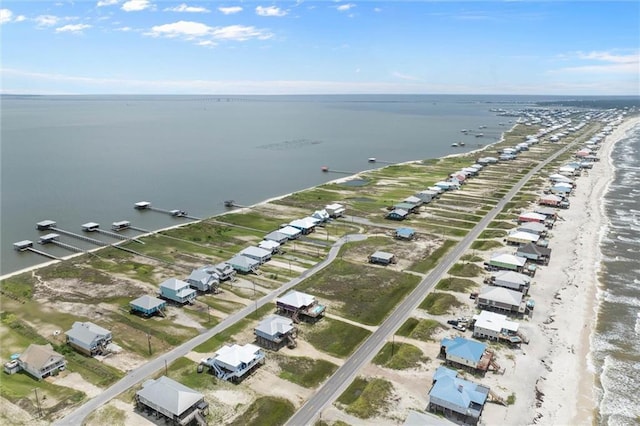 2528 Bridgeview Dr, Dauphin Island, AL 36528 - bird's eye view of expansive beach