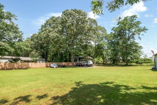 11525 Lott Rd, Chunchula, AL 36521 - view of yard with a carport