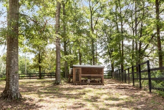 11525 Lott Rd, Chunchula, AL 36521 - view of yard featuring exterior structure and an outbuilding