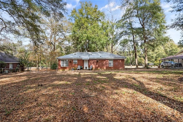 view of back of house