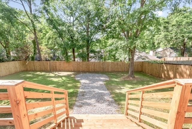 3132 Wellborne Dr W, Mobile, AL 36695 - view of fenced backyard