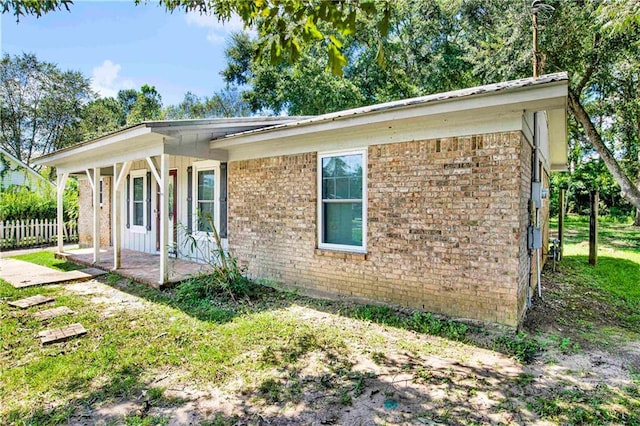 view of ranch-style home