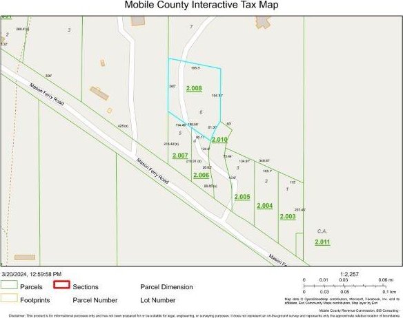 Address Not Disclosed, Wilmer AL, 36587 land for sale