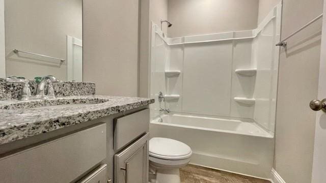10706 Relic Rd N, Mobile, AL 36608 - bathroom with vanity and shower / washtub combination
