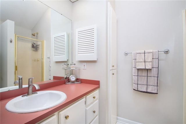 1000 Pinemont Dr, Mobile, AL 36609 - bathroom with a shower stall and vanity