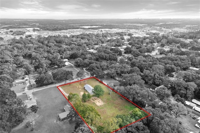 4630 General Rd, Mobile, AL 36619 - view of property location with property boundaries highlighted and a forest