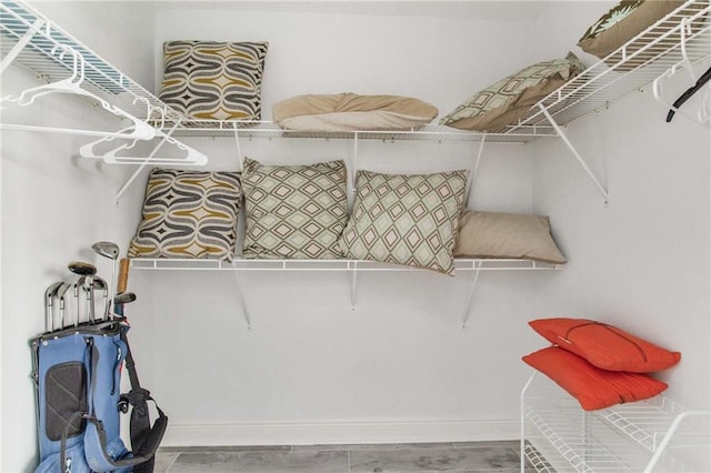 612 Lost Key Dr Unit 205B, Pensacola, FL 32507 - spacious closet featuring wood finished floors