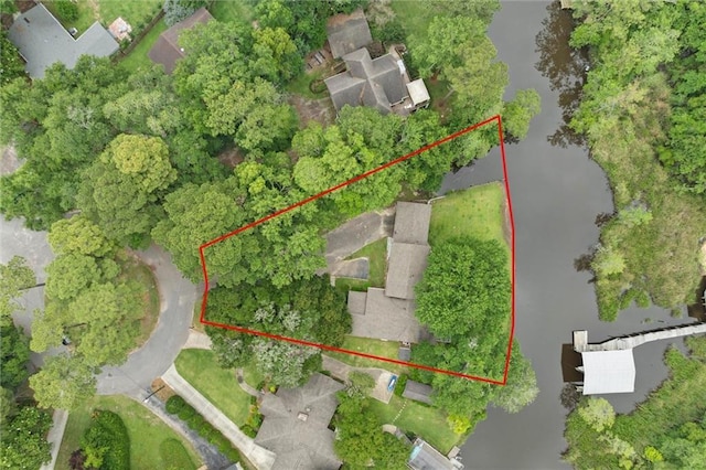 3765 Rabbit Creek Ct, Theodore, AL 36582 - aerial overview of property's location with property parcel outlined