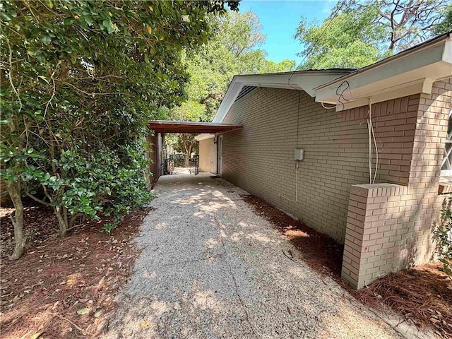 332 Syracuse St, Mobile, AL 36608 - view of side of property featuring brick siding