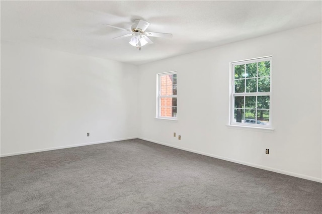 4017 Cottage Hill Rd Unit 17, Mobile, AL 36609 - carpeted spare room with healthy amount of natural light and a ceiling fan