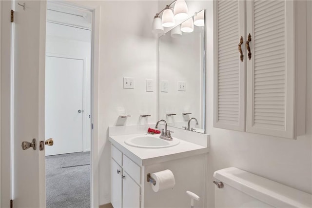 4017 Cottage Hill Rd Unit 17, Mobile, AL 36609 - bathroom with toilet and vanity