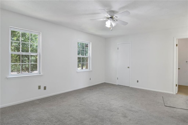 4017 Cottage Hill Rd Unit 17, Mobile, AL 36609 - unfurnished room featuring carpet and ceiling fan