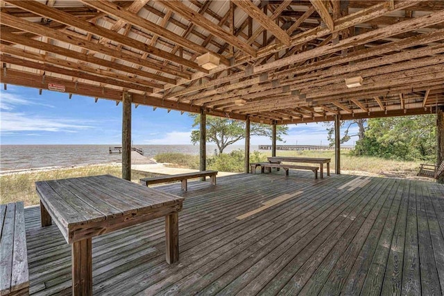 6400 Harbor Place Dr, Daphne, AL 36526 - wooden deck with a water view