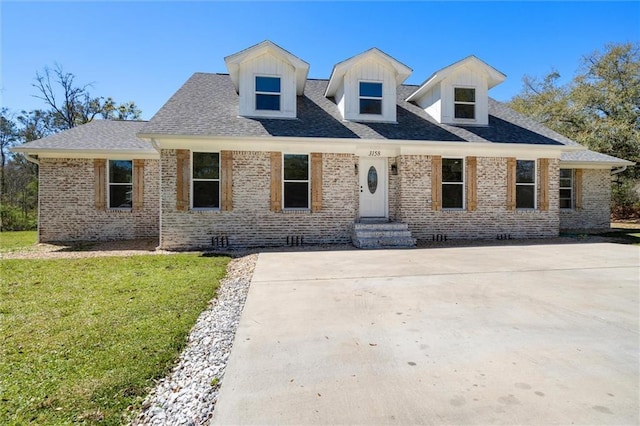 3158 Lees Ln, Mobile, AL 36693 - view of front of home with a front lawn and brick siding