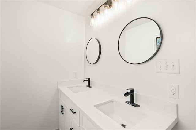 3158 Lees Ln, Mobile, AL 36693 - bathroom featuring double vanity and a sink