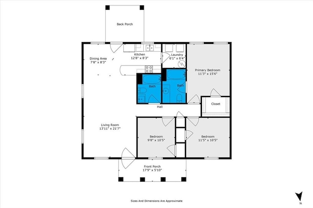 1411 Creola Axis Loop Rd, Axis, AL 36505 - room layout