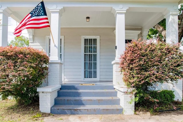 view of entrance to property