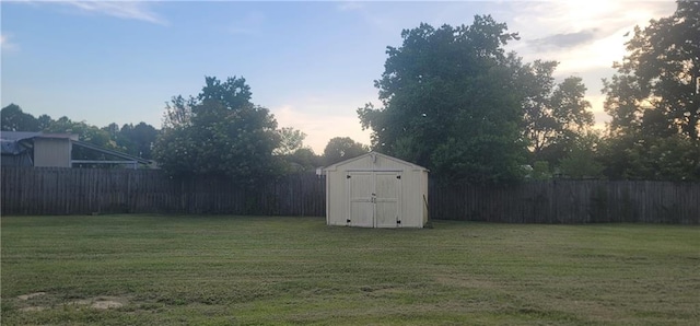 13556 James Copeland Dr, Mobile, AL 36695 - fenced backyard with a storage unit
