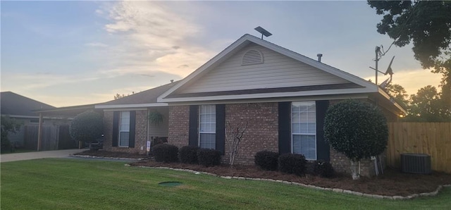 13556 James Copeland Dr, Mobile, AL 36695 - view of front of house featuring brick siding
