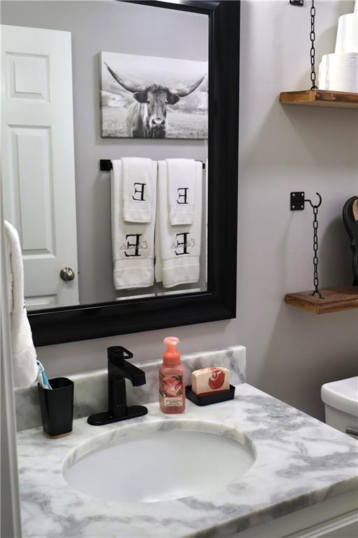 13556 James Copeland Dr, Mobile, AL 36695 - bathroom view of vanity