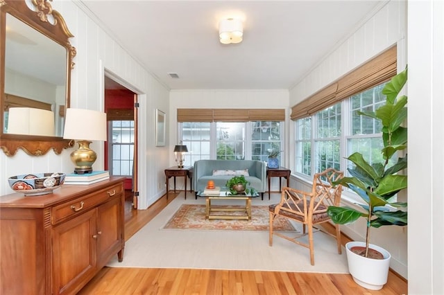 sunroom / solarium with a healthy amount of sunlight