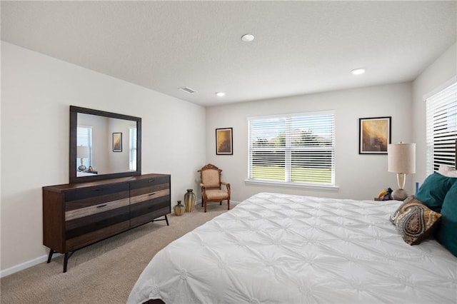 8320 Ogilvy Ct, Daphne, AL 36526 - bedroom with visible vents, carpet flooring, and recessed lighting