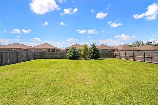 8320 Ogilvy Ct, Daphne, AL 36526 - view of yard featuring a residential view and a fenced backyard