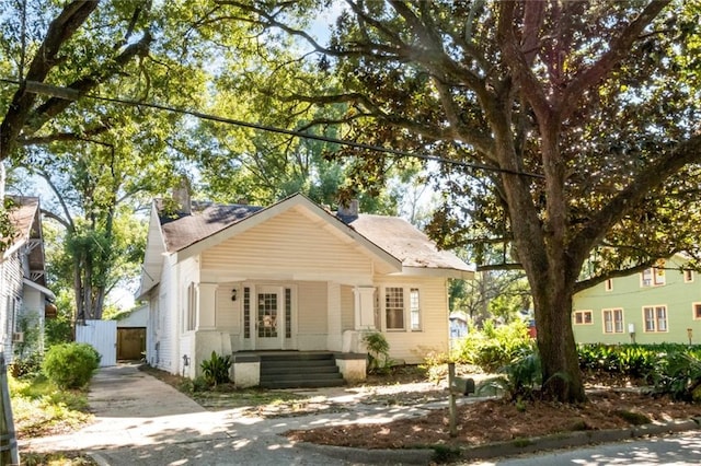 view of front of house