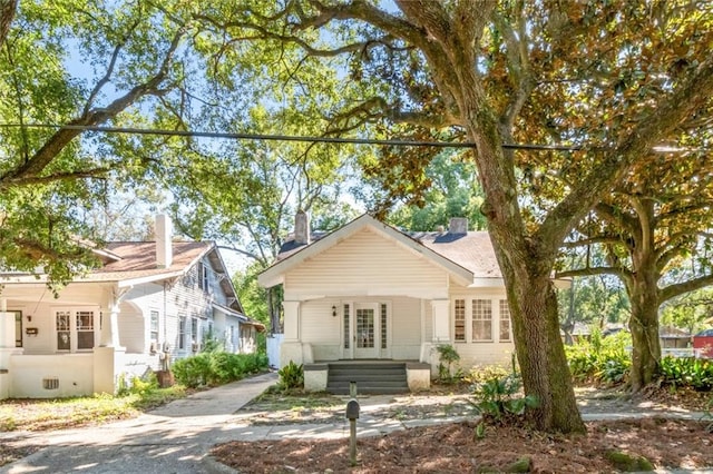 view of bungalow-style house