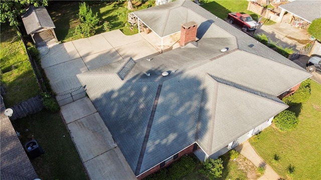 bird's eye view