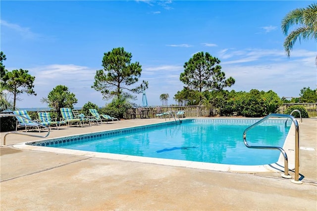 50 Forney Johnston Dr Unit 7A, Dauphin Island, AL 36528 - community pool featuring fence and a patio area