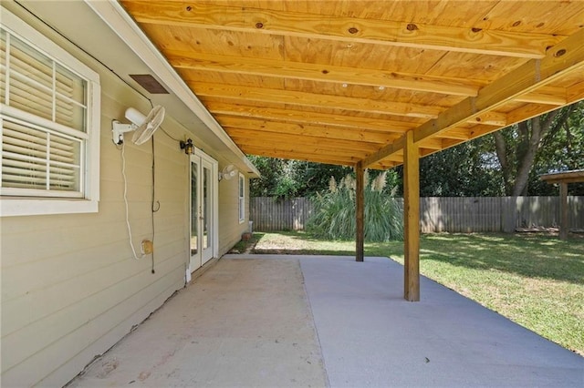 view of patio