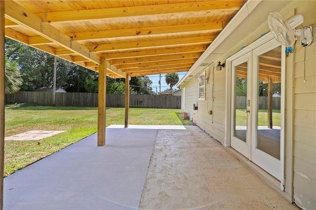 view of patio