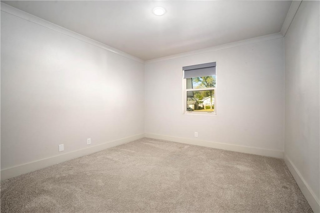 3655 Old Shell Rd Unit 121, Mobile, AL 36608 - empty room featuring carpet floors and ornamental molding