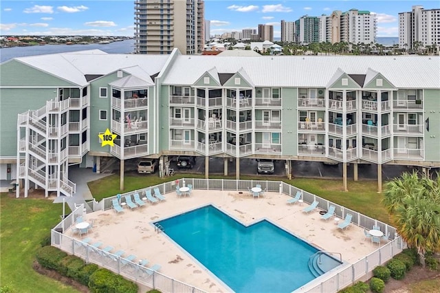29101 Perdido Beach Blvd Unit 105, Orange Beach, AL 36561 - community pool featuring a patio