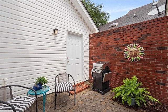 1045 Cross Gates Pl, Mobile, AL 36609 - view of patio with area for grilling