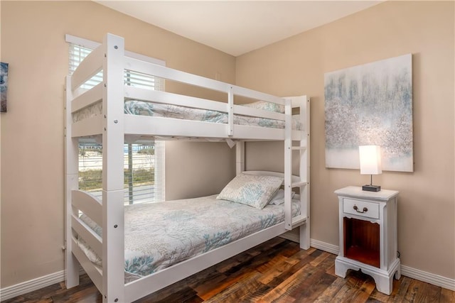 2354 Island Shores Dr, Dauphin Island, AL 36528 - bedroom with wood finished floors and baseboards