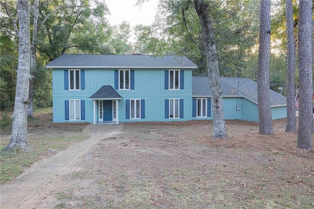 view of colonial home