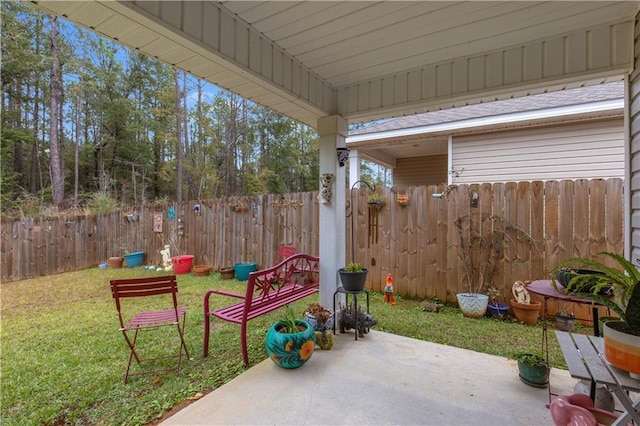 10804 Burlington Way N, Mobile, AL 36608 - view of patio with fence
