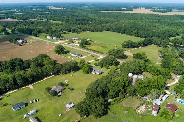 720 Grand Bay-Wilmer Rd N, Mobile, AL 36608 - aerial overview of property's location with a heavily wooded area and rural landscape