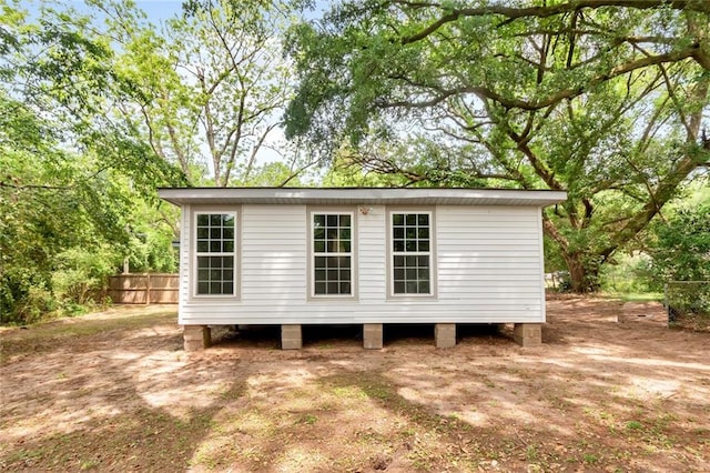 view of rear view of house